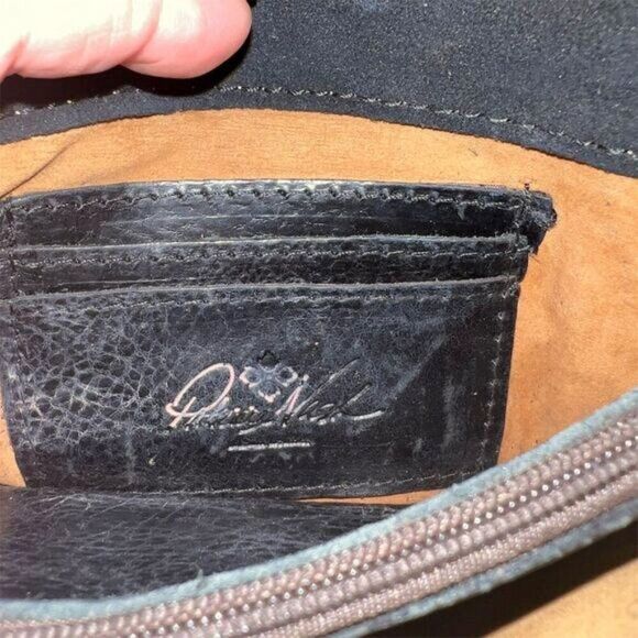 Patricia Nash Floral Leather Crossbody Bag Multicolor Adjustable Strap - Picture 8 of 11